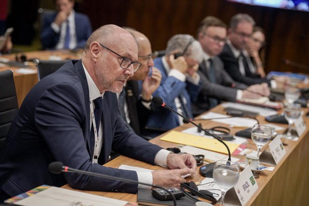 Diretor-geral da ABIN participa da Reunião de Assessores de Segurança Nacional do BRICS (Foto: Rafa Neddermeyer/BRICS Brasil/PR)