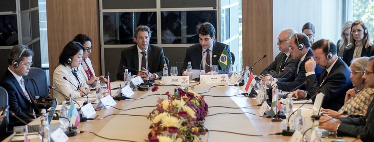 Reunião de Ministros de Finanças e Presidentes dos Bancos Centrais, de 4 a 5 de julho, no Rio de Janeiro (Foto: Rafa Neddermeyer/ BRICS Brasil)