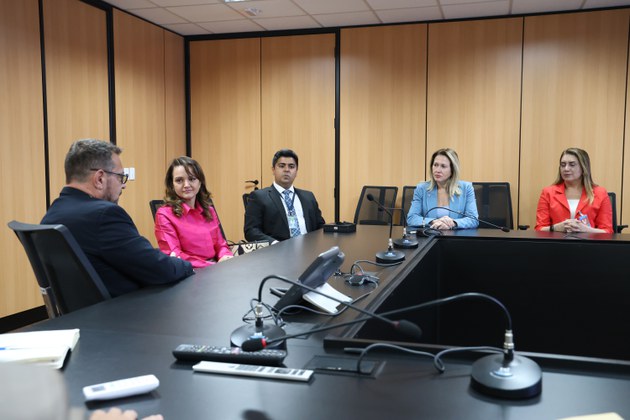 Equipes da ABIN e da Secretaria de Meio Ambiente de Mato Grosso se reúnem