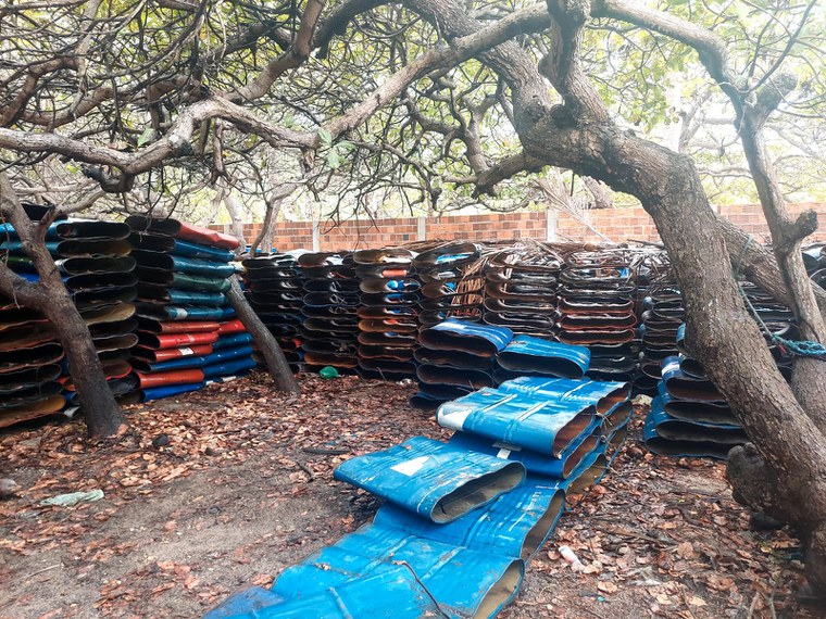 Marambaias apreendidas