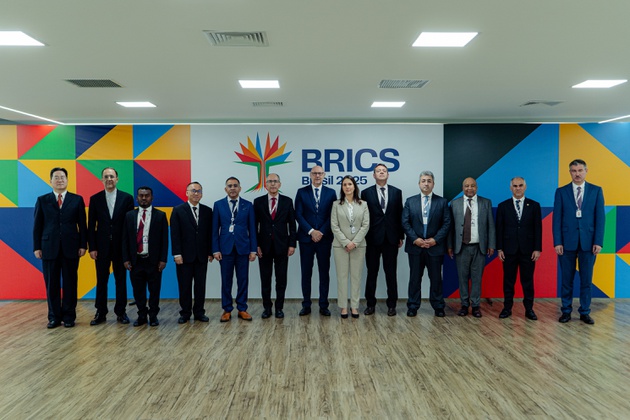 Líderes das delegações do Grupo de Trabalho de Contraterrorismo do BRICS reúnem-se de 4 a 6 de junho, em Brasília/DF (Foto: Rafael Medelima - Brics Brasil)