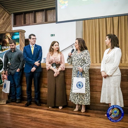 A reitora da Unama, Maria Betânia, ressaltou a participação feminina em posições de liderança no evento