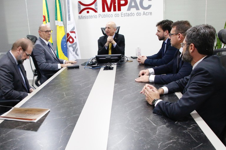 Diretores da ABIN foram recebidos pelos gestores do MPAC