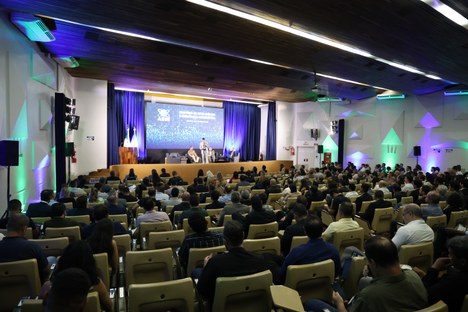 1º Simpósio de Inteligência e Segurança Cibernética, na sede da ABIN, em Brasília