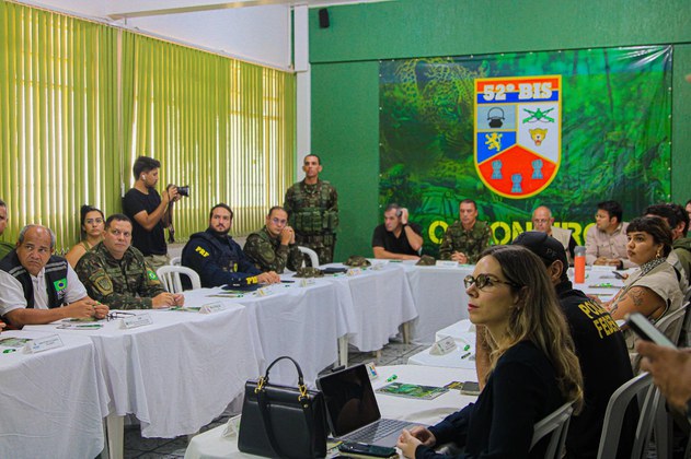 Briefing inicial para a execução da Desintrusão da TI Kayapó, em Marabá/PA