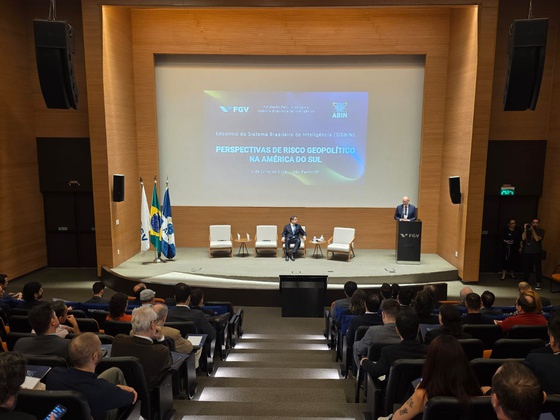 Diretor-geral da ABIN faz abertura do evento