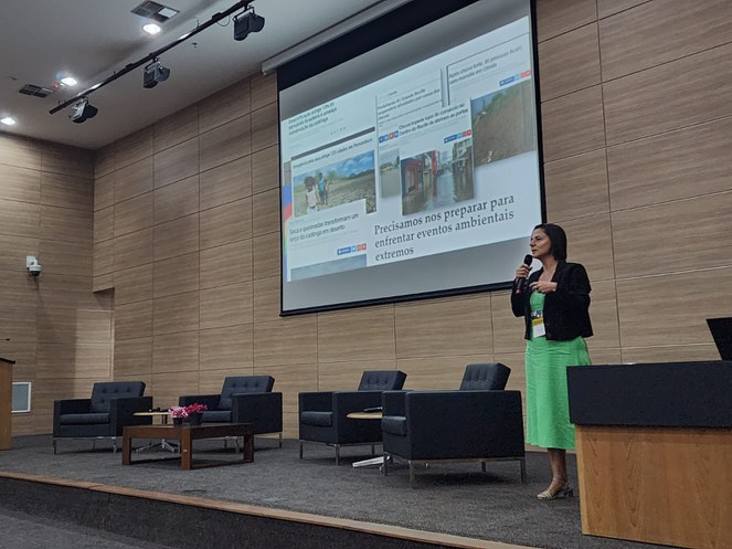 Bella discorreu sobre políticas públicas voltadas para mudanças climáticas em Pernambuco