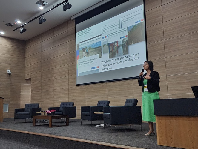 Bella discorreu sobre políticas públicas voltadas para mudanças climáticas em Pernambuco