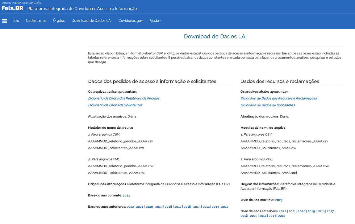 tela fala br download