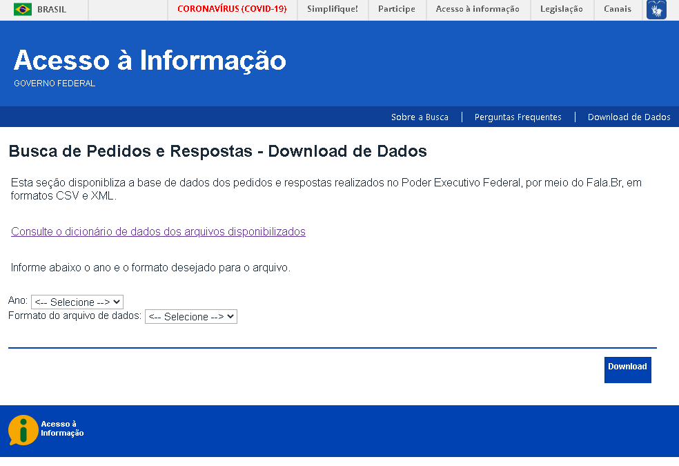 tela fala br download