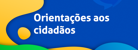 Orientações ao cidadão