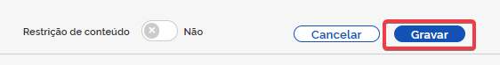 Gravar restrição