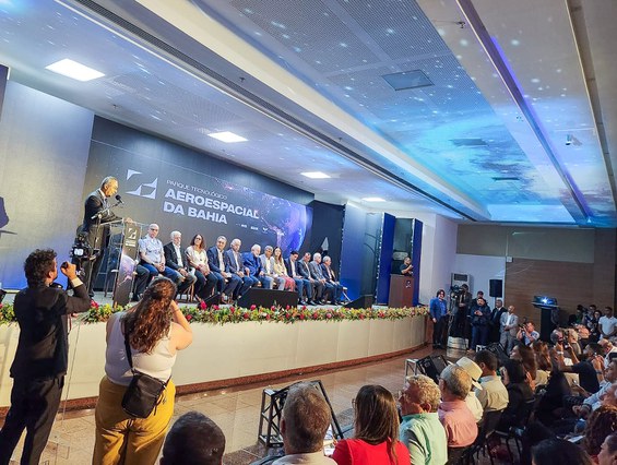 Cerimônia de Acordo de Parceria para Parque Tecnológico Aeroespacial 