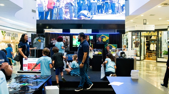 Exposição “Universo Espacial: A Terra é Azul” 