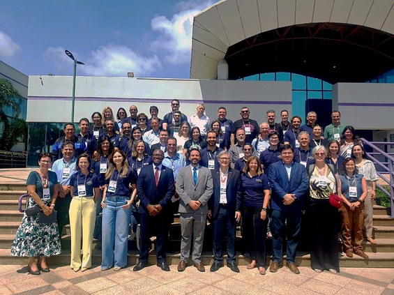 Rede Space Farming Brasil (Agricultura Espacial Brasil) é coordenada pela Embrapa e AEB e reúne, atualmente, profissionais de 22 instituições. Foto: Juliana Sussai