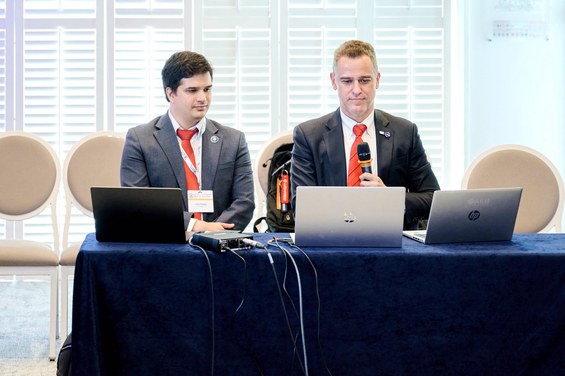 Procurador-chefe da AEB, Ian Grosner, presidiu o encontro do IAF ACCESS - Latin America and Caribbean Subcommittee (LAC). Foto: IAF