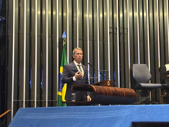 Diretor da AEB, Rogério Veríssimo, destacou a contribuição do setor espacial para a sociedade brasileira