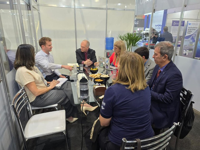 Reuniões bilaterais no SpaceBR Show 2025