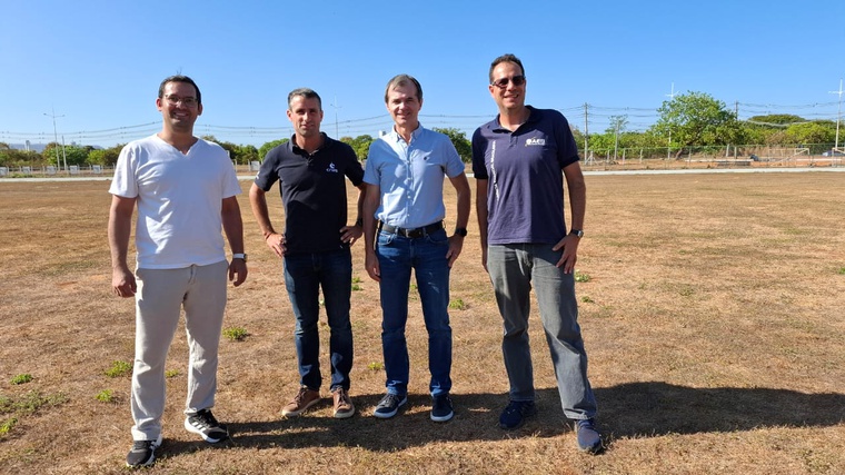 Na imagem: representantes da AEB, da UFT e da CNES.