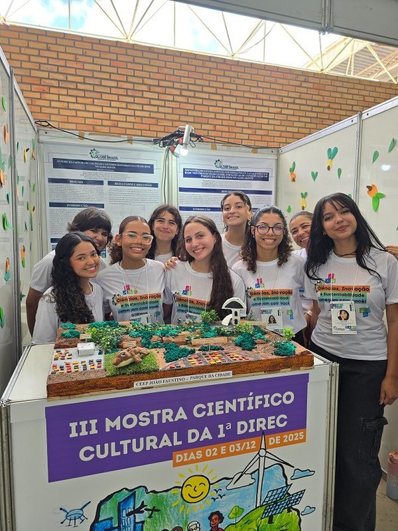 1ª Feira Nacional de Ciências GLOBE Brasil.