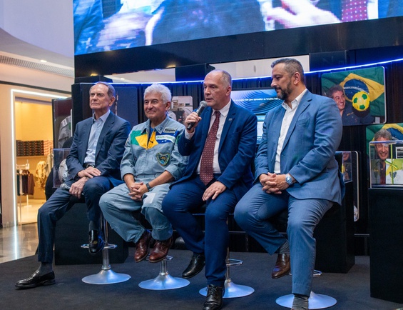 Abertura oficial da exposição 