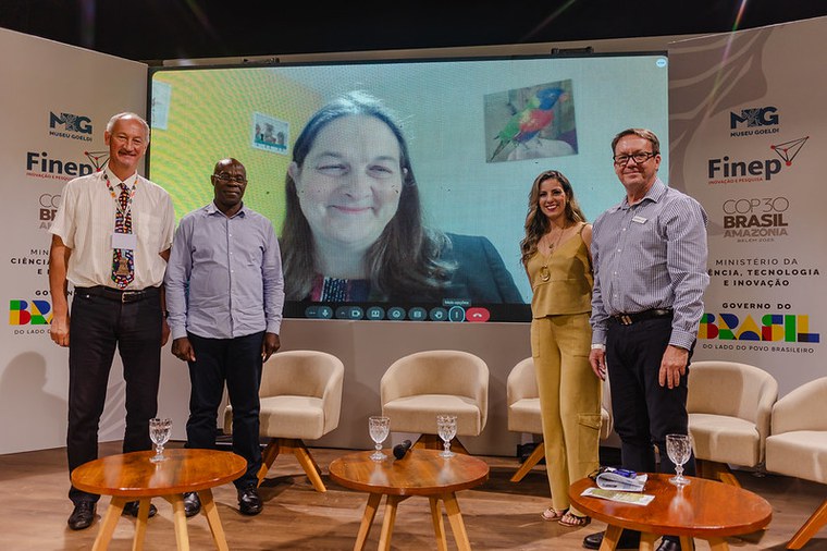 Integrantes da Mesa redonda. Foto: Diego Galba(ASCOM/MCTI)