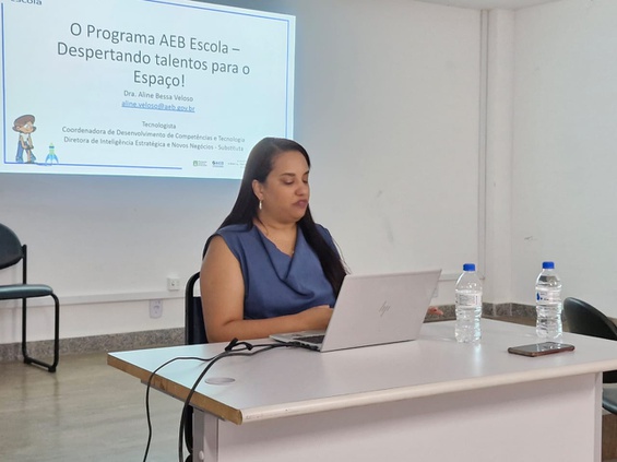 Aline Veloso, Coordenadora do Programa GLOBE no Brasil