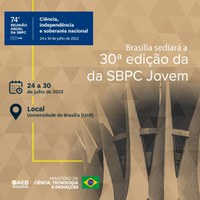 Brasília sediará a 30ª edição da SBPC Jovem