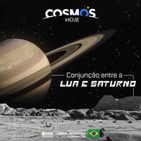 Cosmos Hoje: Conjunção entre a Lua e Saturno