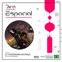 Dica Espacial: Astronomia na Praça