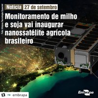 Embrapa: nanosat agrícola