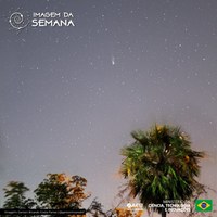 Imagem da Semana: Gerson, cometa Leonard