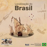 Semana Espacial 100 anos de Independência: Localização do Brasil