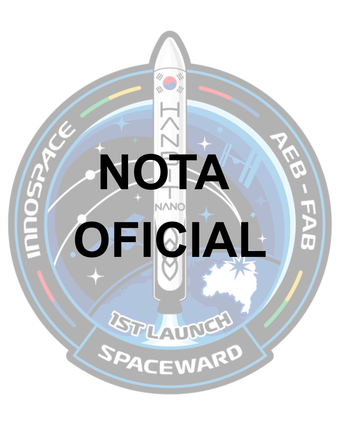 NOTA OFICIAL: Operação Spaceward