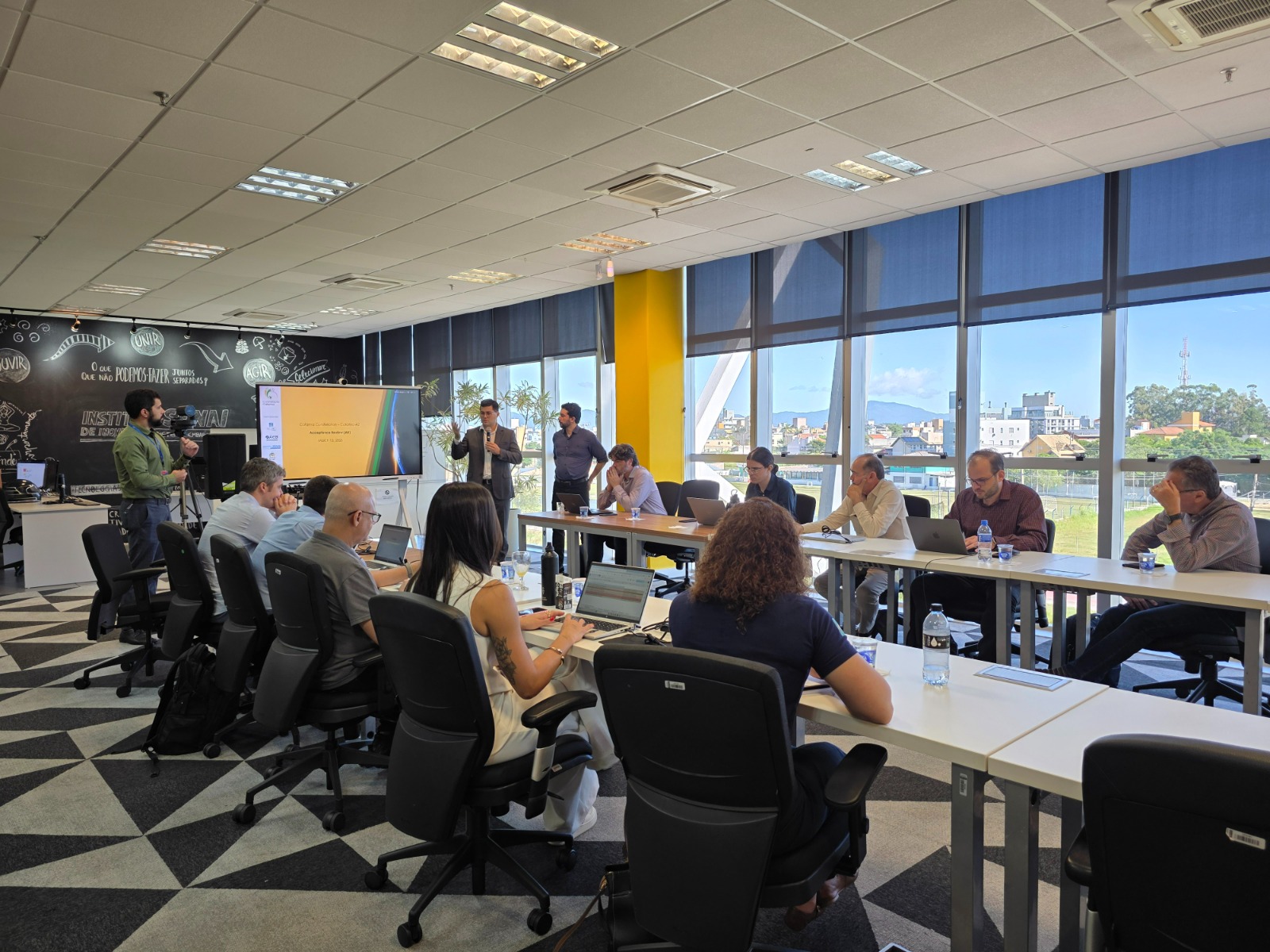 Revisão de Aceitação do satélite Catarina-A2 é concluído com sucesso