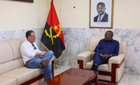 Minister Carlos Fávaro meets with Governor of Malanje