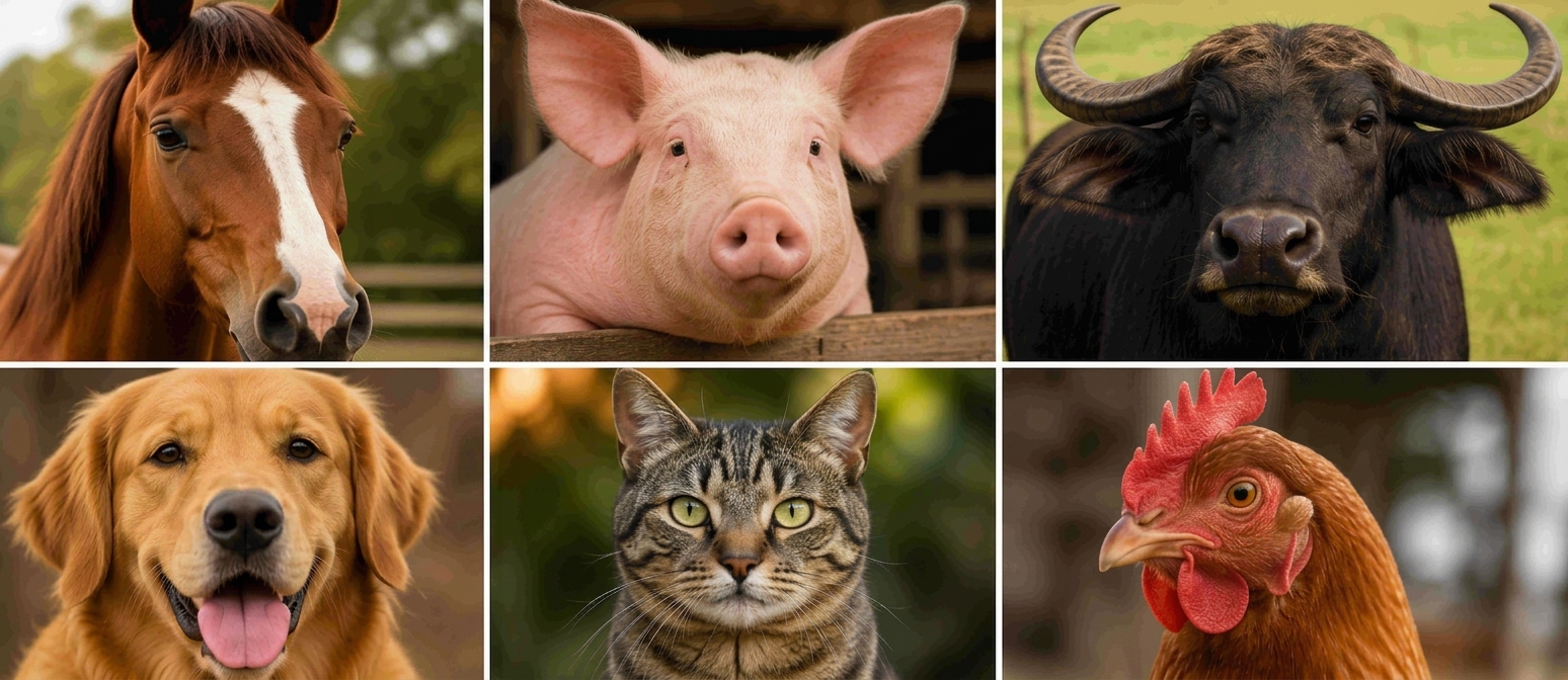 animais