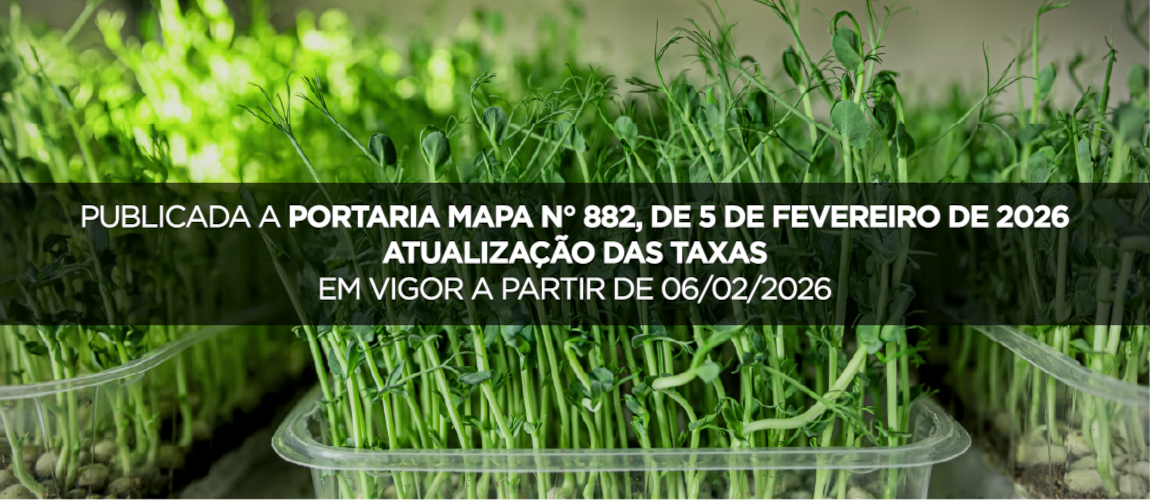 portaria atualização das taxas