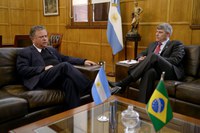 Blairo Maggi e ministro de Agroindústria da Argentina se reúnem em Buenos Aires