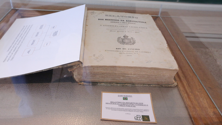 Exposição da Binagri em alusão ao Bicentenário da Independência.