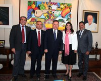 Governadora Suely Campos pede a Blairo Maggi que declare Roraima livre de aftosa