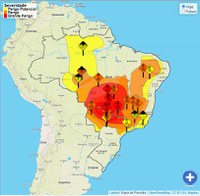 Inmet emite alerta máximo de calor e baixa umidade para vários estados