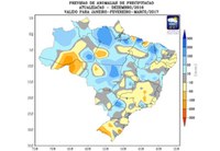 Inmet: verão terá temperaturas altas e chuvas generalizadas