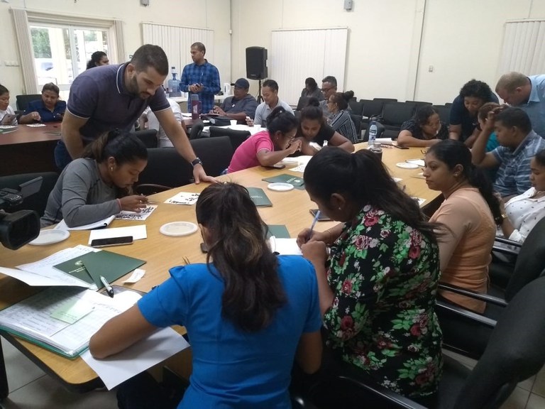 Capacitação de técnicos do Suriname no combate à mosca da carambola