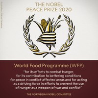 No ano da pandemia, Programa de Alimentos da ONU ganha o Nobel da Paz