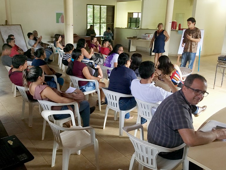 Oficinas discutem agricultura familiar na alimentação de escolas indígenas do Amapá