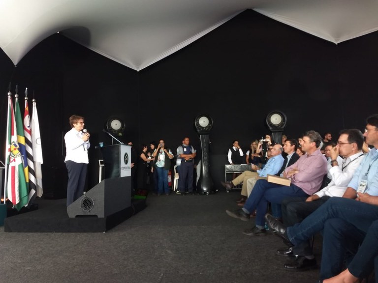 Ministra participa do Fórum de Modelos Financeiros para o Agronegócio