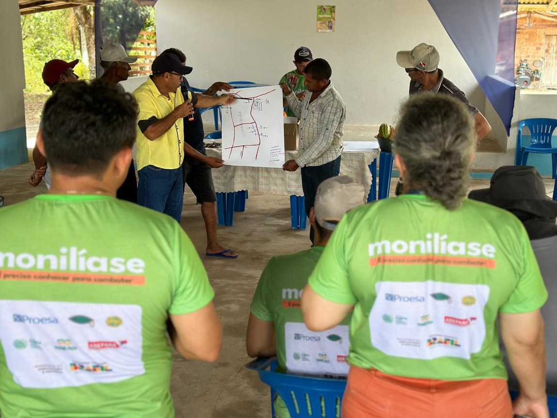 Principal objetivo da caravana foi capacitar profissionais sobre a aplicação de metodologias participativas de aprendizagem para serem utilizadas nas atividades de educação fitossanitária voltadas para a monilíase do cacaueiro