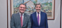 Fávaro propõe a John Kerry investimento internacional na ciência brasileira