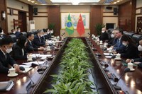 Ministério da Agricultura e Pecuária do Brasil e Ministério de Assuntos Rurais da China querem intensificar cooperação técnica e intercâmbio científico